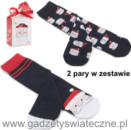 Skarpety świąteczne w Mikołaje